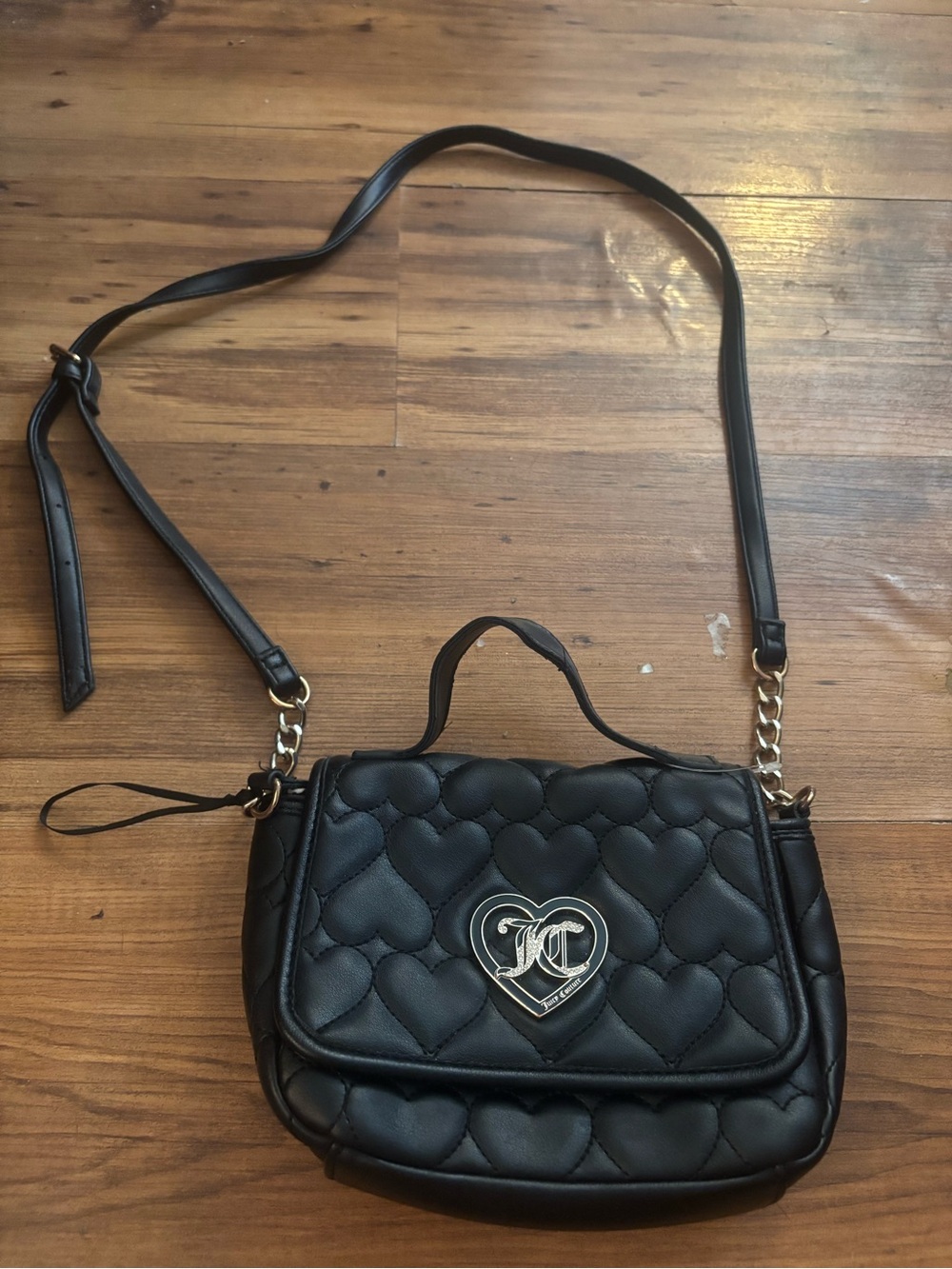 Juicy couture mini heart purse